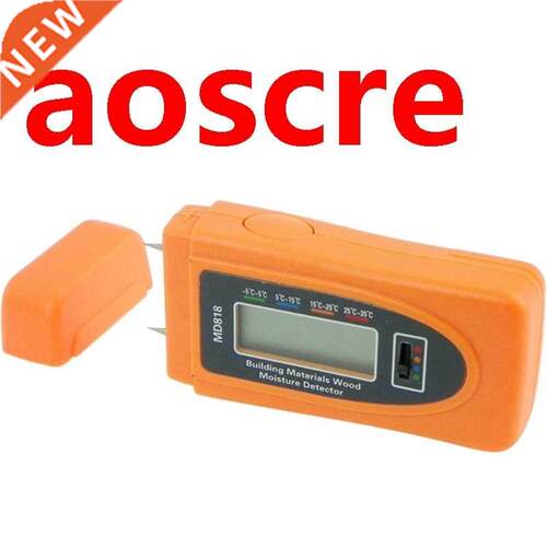Portable Digital Moisture Meter Wood Bamboo Cotton Damp Test