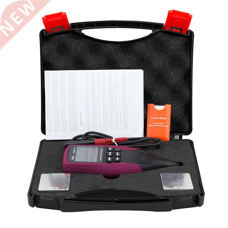 Professional Fe/NFe Digital Coating Thickness Gauge LCD Back图片