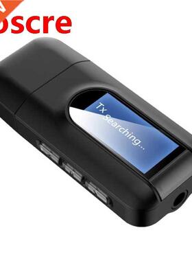 RT11 Bluetooth Wireless Adapter LCD Display USB 2 In1 Receiv