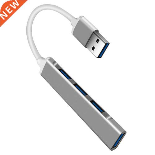 Type-c HUB Cable Organizer 4 Port Splitter High Speed Alumin