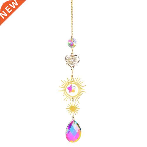 Crystals Suncatchers Pendants Shiny Prismatic Crystal