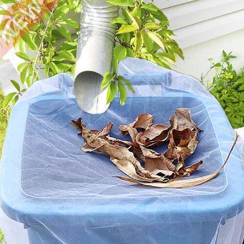 Rain Barrel Screen Outdoor Dust-Proof Rainwater Collection