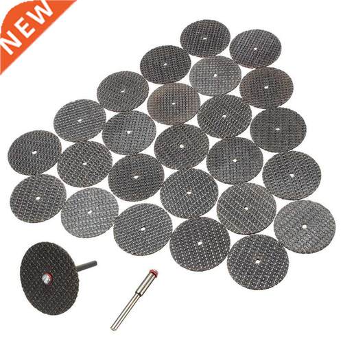 New 25pc 2mm Resin Cutting Wheel Cut-off Discs Kit +1pc Man
