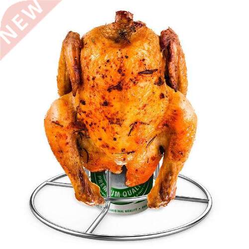 Chicken Grill Stand Stainless Steel BBQ Roasting Holder