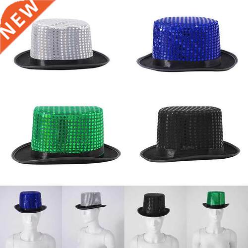 1Pc Felt Sequins Lincoln Top Hat Children Party Cosplay Prop