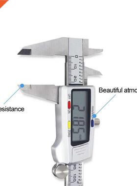 Stainless Steel Calipers 6 Inch 0-150mm LCD Dispaly Electron