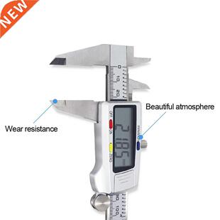 Stainless Steel Calipers 6 Inch 0-150mm LCD Dispaly Electron