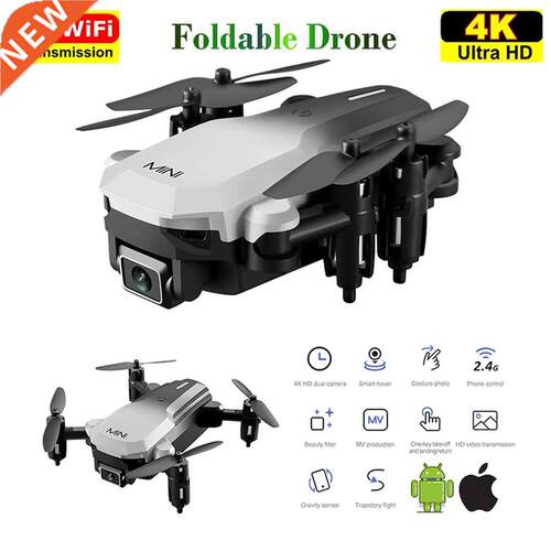 RC Drone UAV Wifi FPV Quadcopter with 4K HD Dual Cameras Aer
