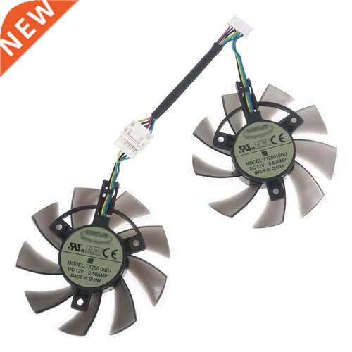 75MM FD8015U12D 6Pin RTX 2060 GTX1660 Ti Cooling Fan For ASU