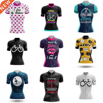 Women's Cyling Jersey Outdoor Road Bike Clothes Mtb Bicycle
