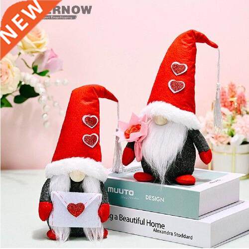 Cute Faceless Doll Toys Stuffed Easter Window Figurine Home