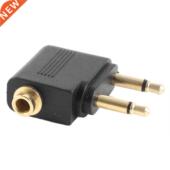 Audio Male Airplane 3.5mm Ada Jack Mono Female Dual
