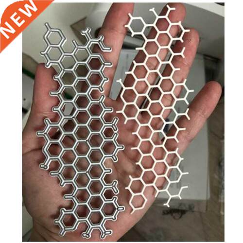 Craft Metal Cutting Dies Honeycomb Background Frame decorati