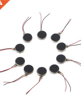 10x DC 3V 70mA 12000±2500RPM Phone Coin Flat Vibratin