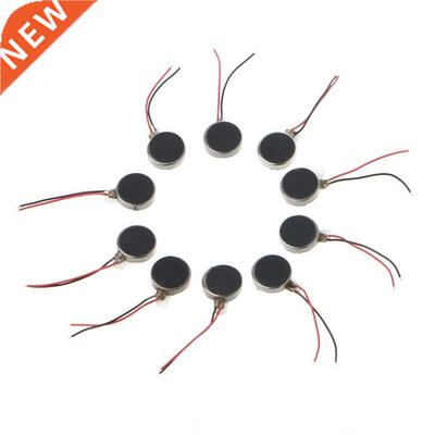 10x DC 3V 70mA 12000±2500RPM Phone Coin Flat Vibratin
