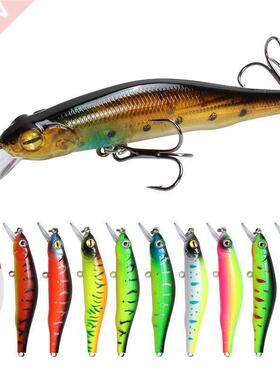 1pcs sinking Minnow Fishing Lure Wobblers Hard Artificial Ba