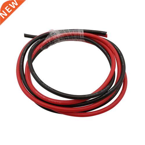 1M Black 1M Red Silicone Wire Cable 12AWG 14AWG 16AWG 18AWG