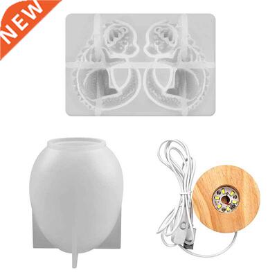 D Dragon Egg Silicone Resin Casting Mold Set,Epoxy Resin Si