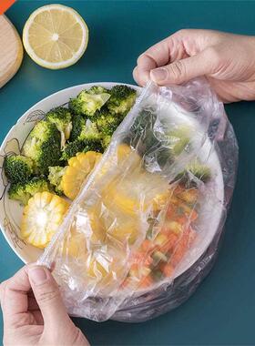 100pcs/roll Transpare Roll Fresh-keeping Plastic Bags of