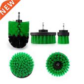 Cleaning Round Size Inch Brush Green Drill Color