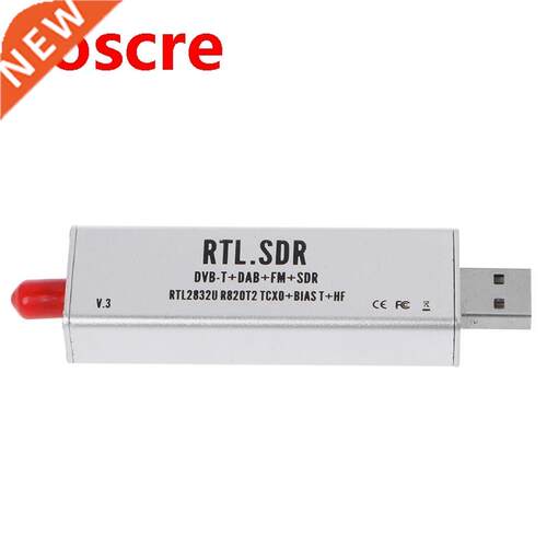 0.1Mhz-1.7Ghz Rtl-Sdr V3 Rtl2832U 1Ppm Tcxo Hf Biast Sma Sof