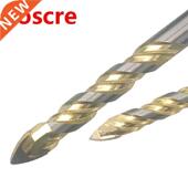 Bts Set Tps Glass Drllng Carbde Drll Masonry Tle 4Pcs