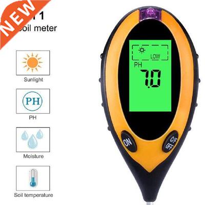 4 in 1 Soil Tester PH Moisture Meter Light Moisture