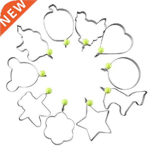 10pcs Stanless Steel Fred Egg Pancake Sr Omelette
