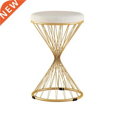 European Creative Golden Stool Shoes Change Stool Home