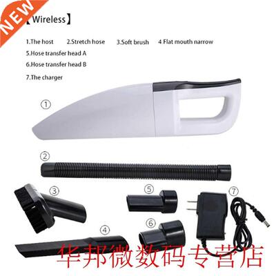 120W 12V High Power Car Vacuum Cleaner Handheld Vacuum Clean
