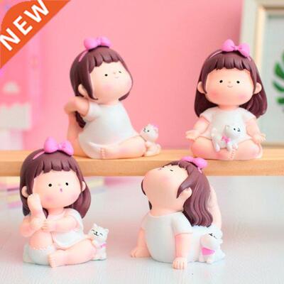 Fairy Garden Ornament Car Dashboard Decoration Doll Figurine