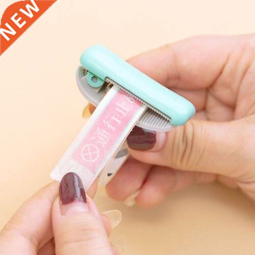 Mini Adhesive Washi Paper Tape Dispenser Cutter Kawaii Porta