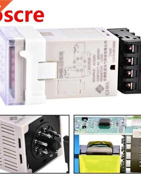 DH48S-2Z 220V 0.01S-99H99M repeat cycle Double Time Relay Di