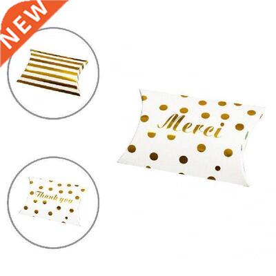 2021 HOT 10Pcs/Set Adorable Wave Point Pattern Gift Box