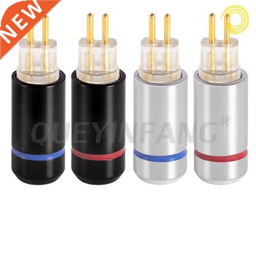 QUEYNFANG 0.78mm Male Plug 0.78 2Pn Plug Earphone Pns He