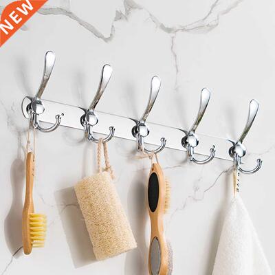 Stainless Steel Hook Wall Mounted Kitchen Storage Coat