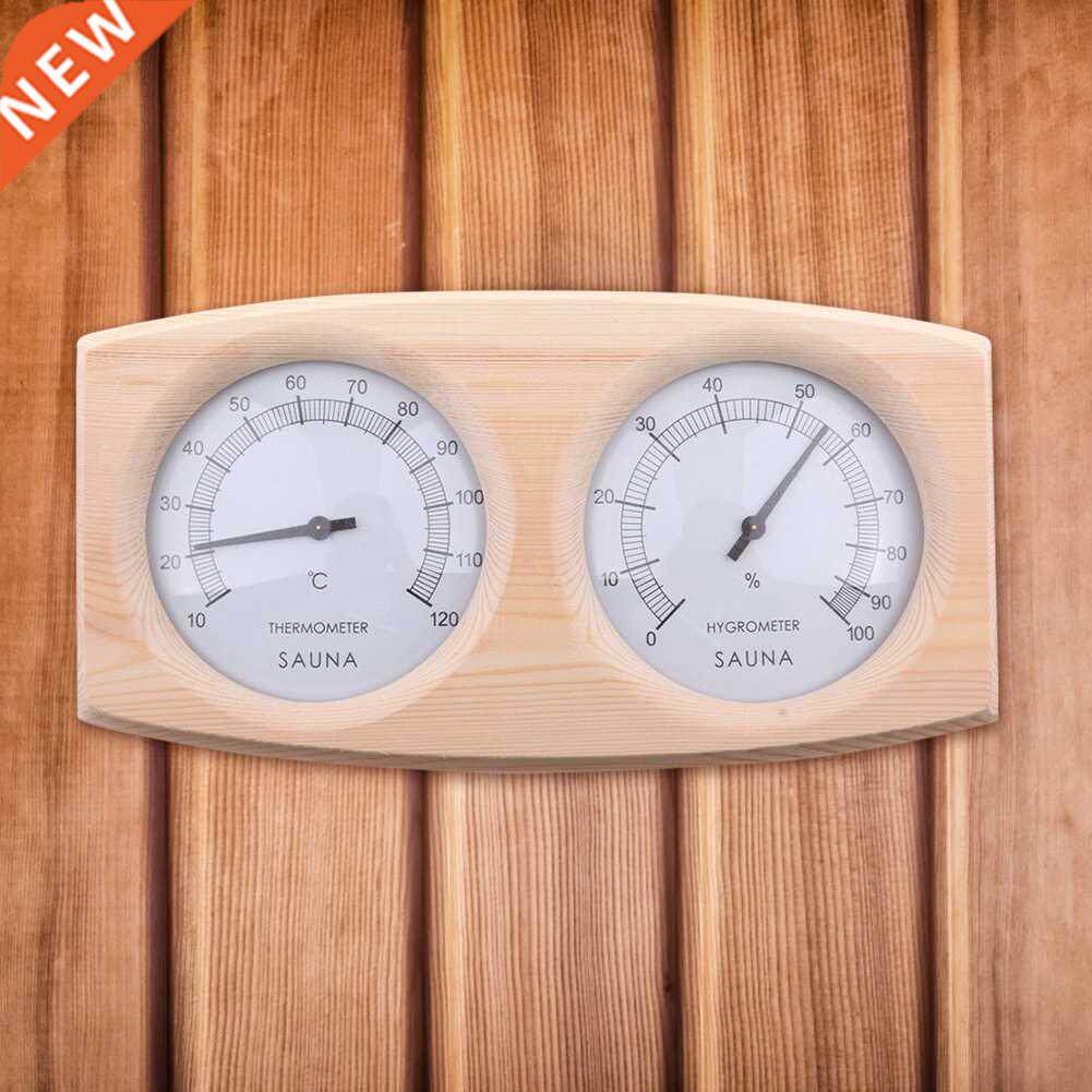 Sauna Room Humdty Meter Dgtal Dsplay Double Gauges - 实物图