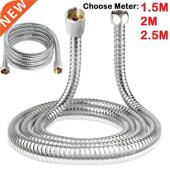 Meter Hoses Hose Fle Plumbing 1.5 Steel Shower Stainless