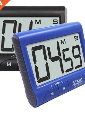 2 Pieces Digital Magnetic Kitchen Timers with Loud Alarm Rin