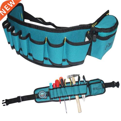 Multi-pockets Waist Tool Bag Electrician Adjustable Hardware