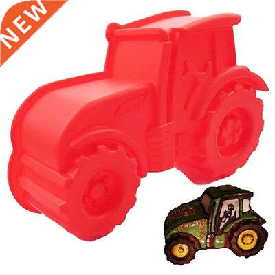 3D Chocolate Bakng Tractor Cake Mold Car Dgger Tractor
