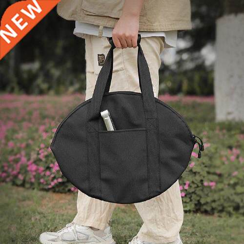 Outdoor Camping Cast Iron Skillet Carrier Storage Tote Bags