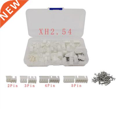 230Pcs/Box XH 2.54 2P 3P 4P 5P Male Female Plug Socket Housi