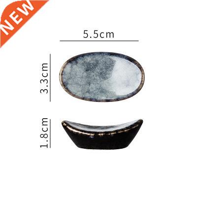 1Piece Earthenware Ingot Chopstick Holder Chopstick Rest Di