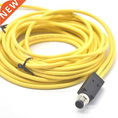 Straight Waterproof 4pin M12 Sensor Connector Injection Avia