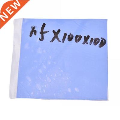 New 100mmx100mmx1.5mm Blue CPU Heatsink Cooling Thermal Cond