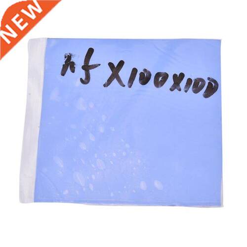 New 100mmx100mmx1.5mm Blue CPU Heatsink Cooling Thermal Cond