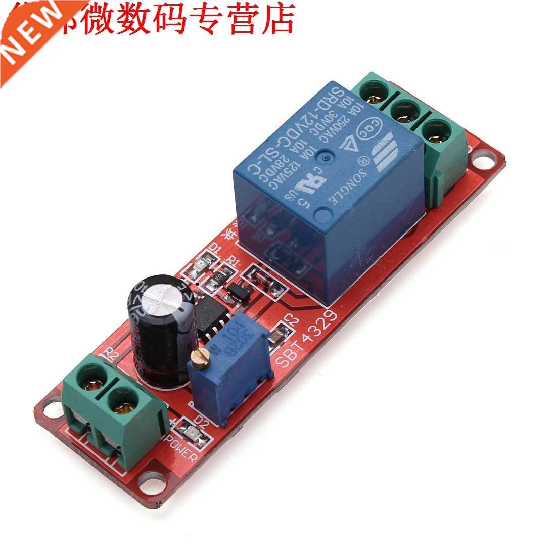 2 x NE555 0-10 tweede Oscillator vertraging module