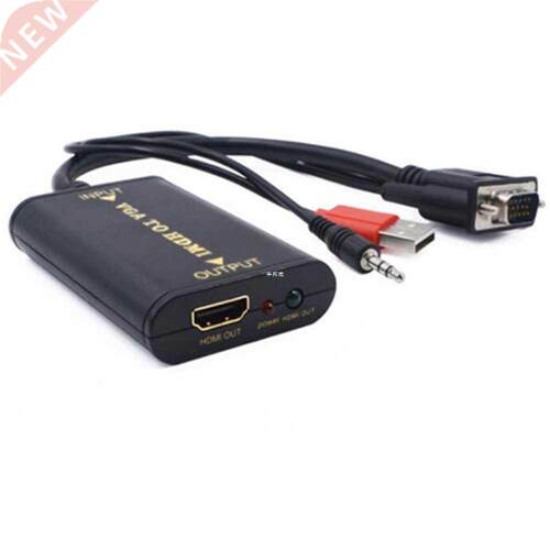 VGA to HDMI VGA converter Splitter audio+VGA to HDMI convert