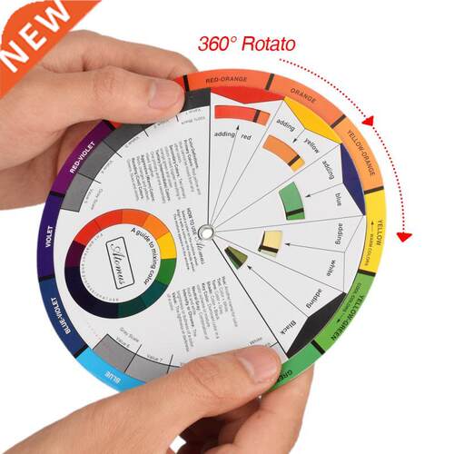 1PCS Color Circle Professional Tattoo Nail Pigment Color Wh